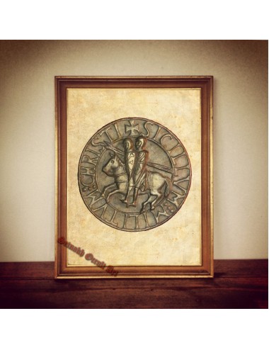 Ancient seal of the Knights...